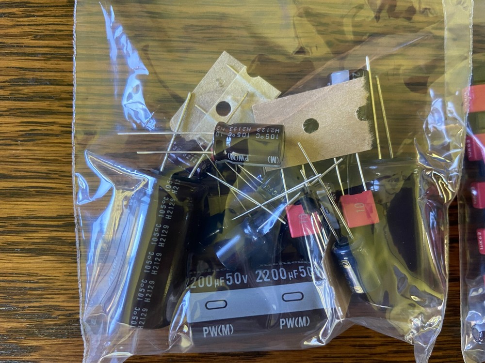 Sansui 331 Complete Rebuild Kit High-Quality Receiver Recap Caps Transistors