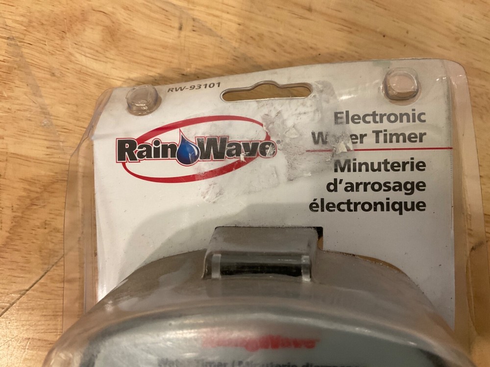 Rain Wave Electronic Water Timer Two Dial Frequency Time RW-93101