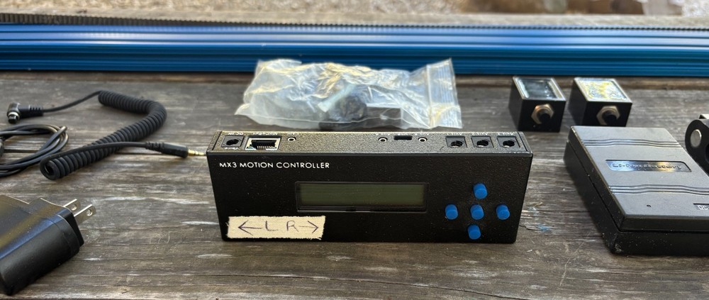 Dynamic Perception Stage Zero MX3 Motion Controller Kit + 6ft Track + Manfrotto