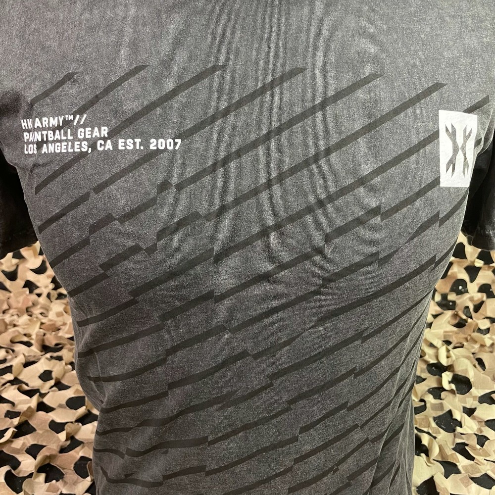 NEW HK Army Code Paintball T-Shirt - Charcoal - Medium