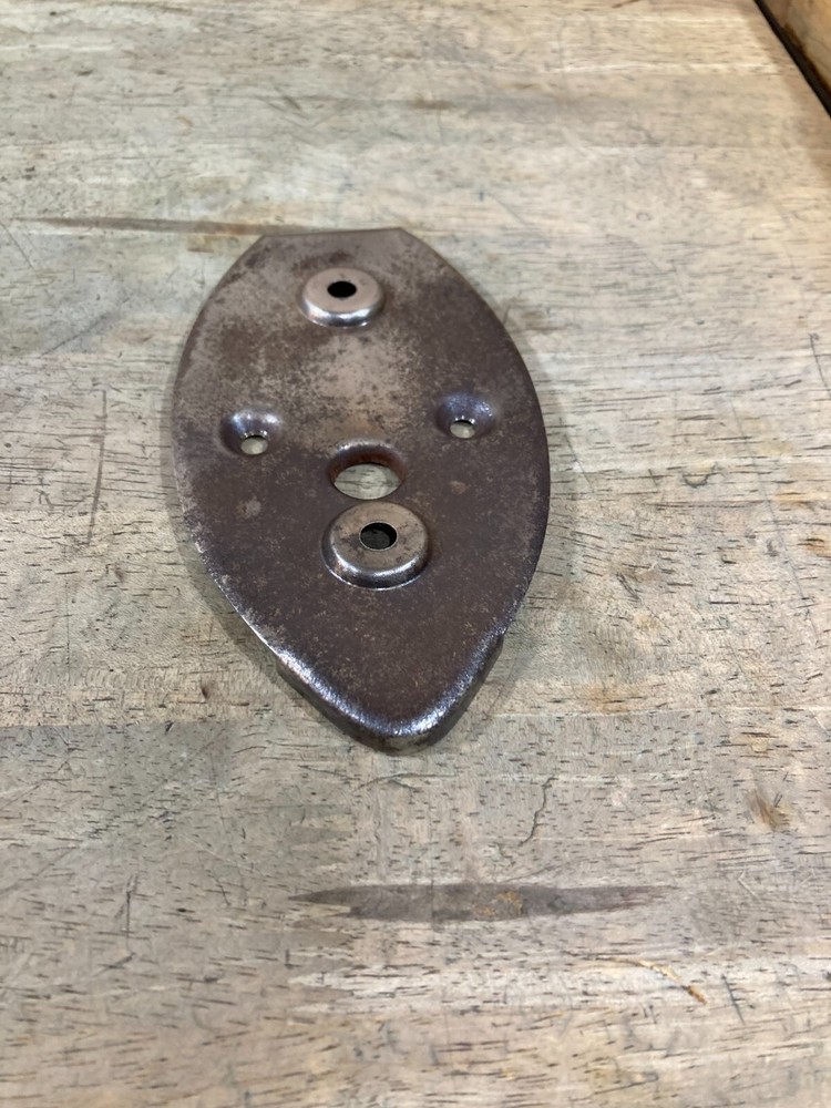 Coleman 4A Gas Iron - Thin Heat shield Plate - Rust - Discoloration