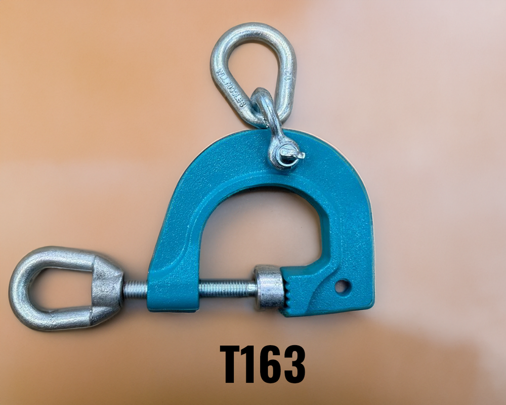 NEW 6pc Auto Body Frame Machine Pulling Puller Chain & Clamps Set w/ Hooks