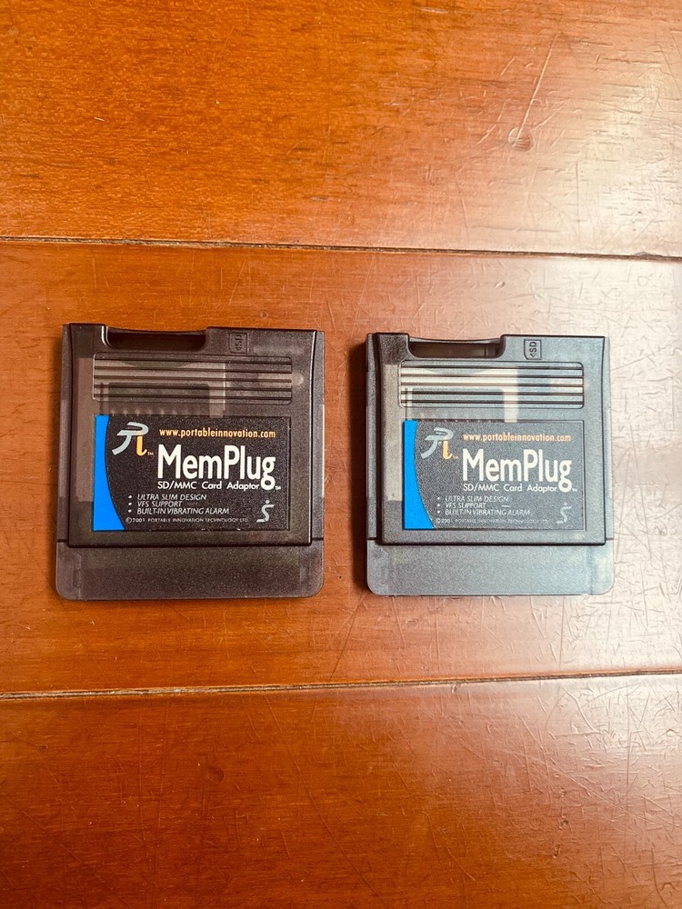 Handspring visor SpringBoard Module MemPlug SD/MMC(Tested, Works)-2 pcs