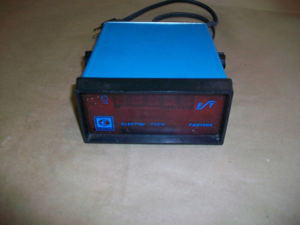Electro Corp Electro Tach Tachometer TAD100A