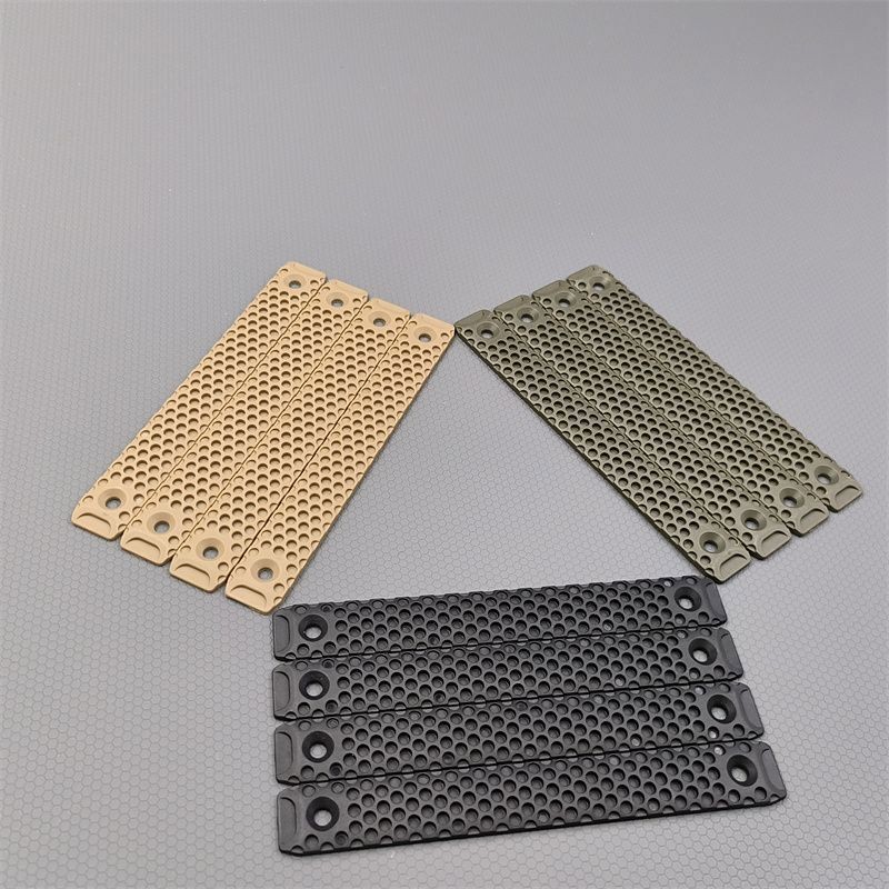 4pcs MLOK Rail Hand Protection Rail Covers Panel for Keymod System 120MM
