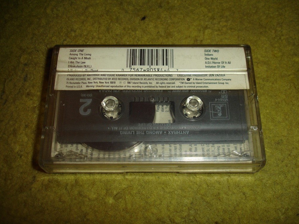 Anthrax - 2 cassetts