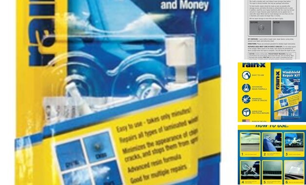 600001 Windshield Repair Kit - Quick and Easy Durable Resin Based Windshield