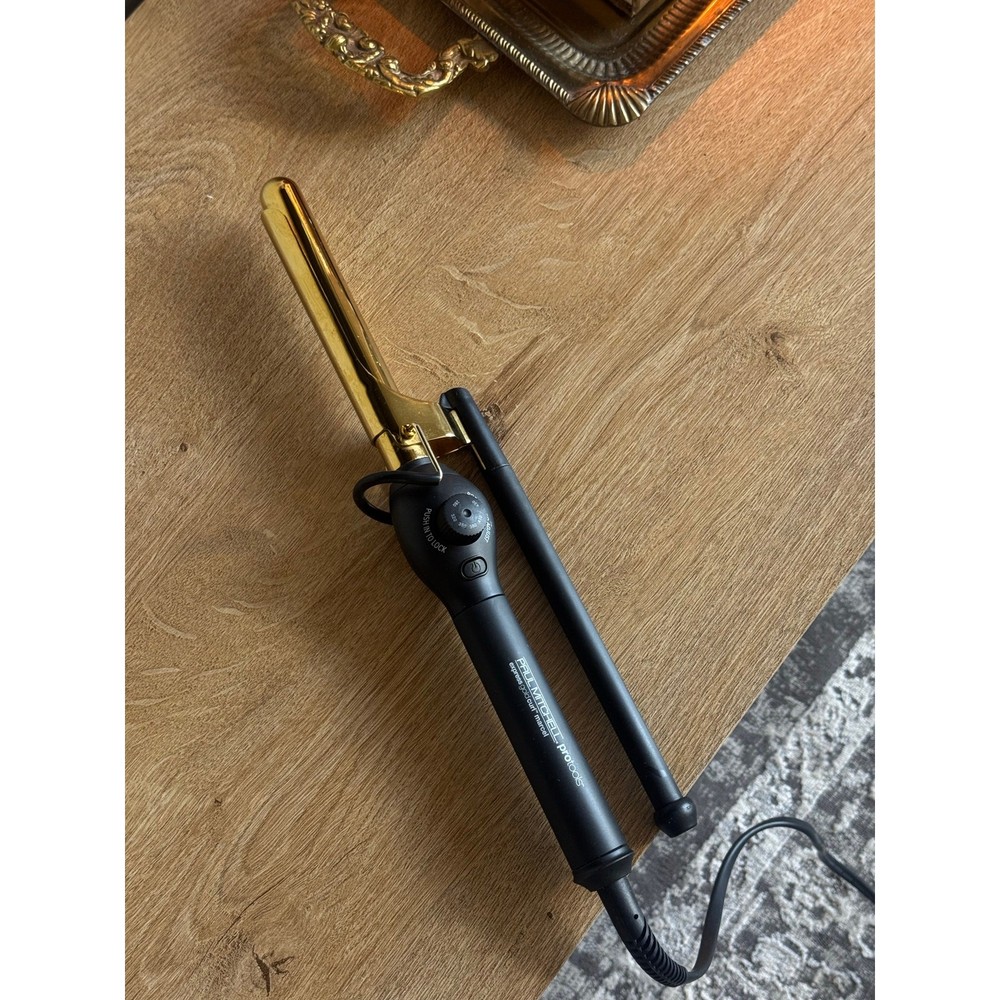 Paul Mitchell Pro Tools Express Gold Curl Marcel Titanium Curling Iron