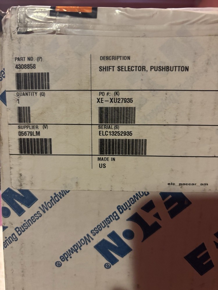Eaton Shift Selector