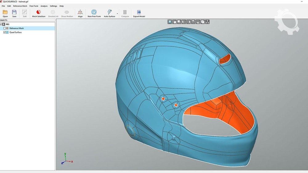 QuickSurface 2026 v7.9 Pro | Mesh to CAD, Surface Modeling & Data Processing