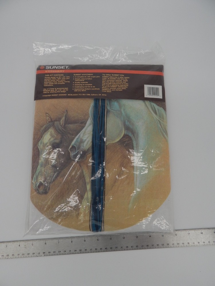 Sunset Stitchery Arabian Profile #2509 1982 - NEW