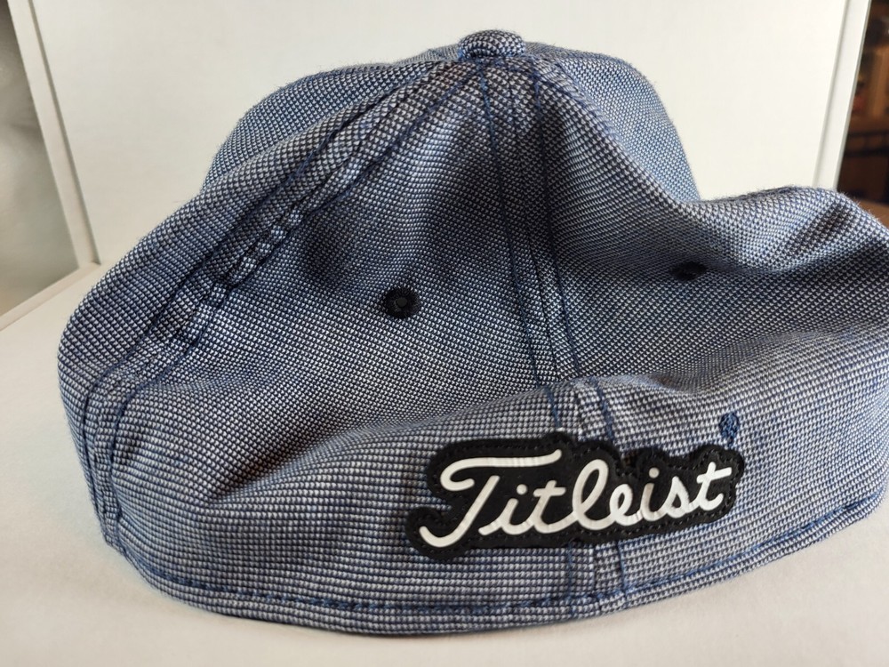 Titleist Golf Hat Fitted L/XL Gray Cap