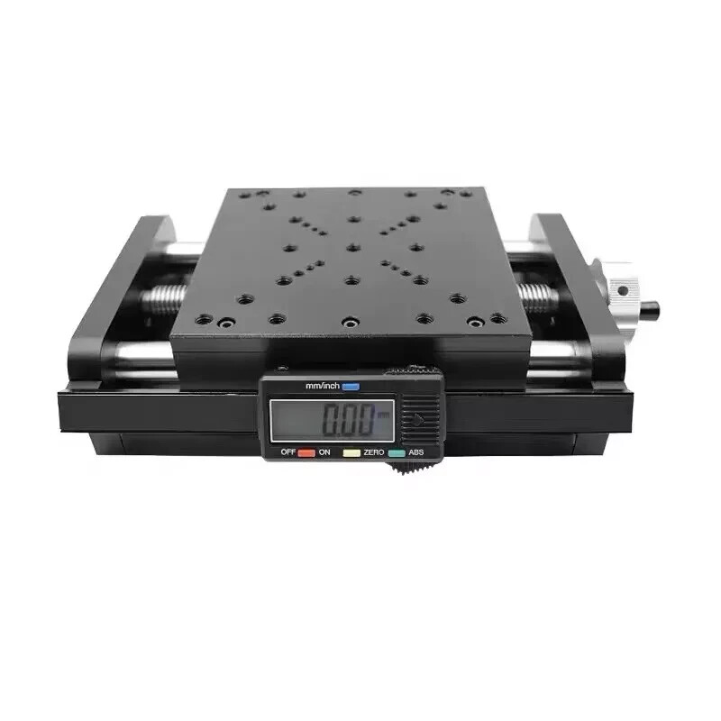120x120MM Digital Display Stage Slide Table Displacement Platform 50MM