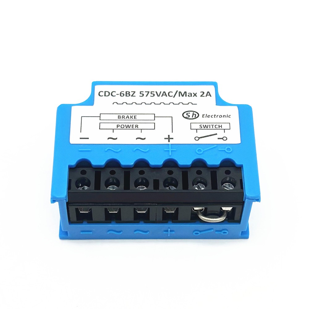 CDC-6BZ 575VAC Max 2A half-wave brake Rectifier Module