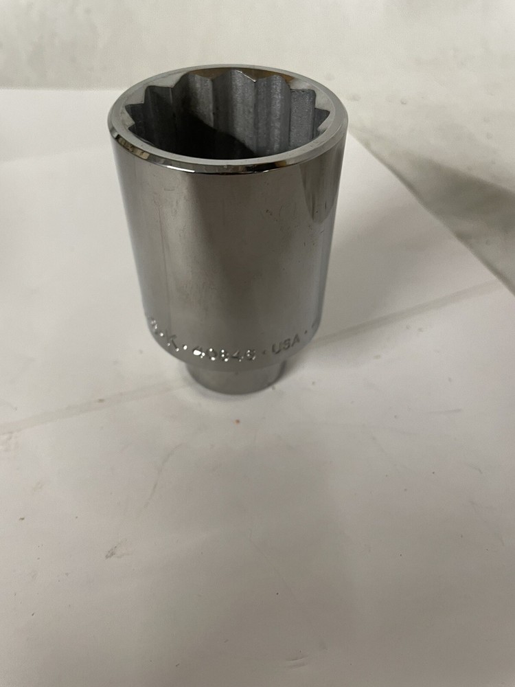 SK Tools 40846 1-7/16” 12 Point 1/2” Drive Chrome Socket USA