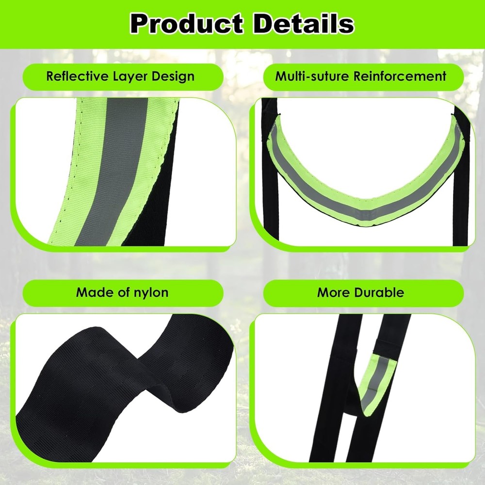 3-Step Climbing Stick Aider Heavy Duty Climbing Aider Hunting Saddle Platform