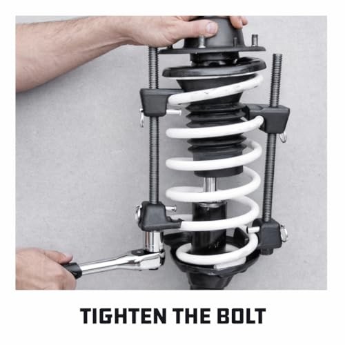 Strut Spring Compressor Kit, Remove and Install Coil Springs, Tighten 5 Piece