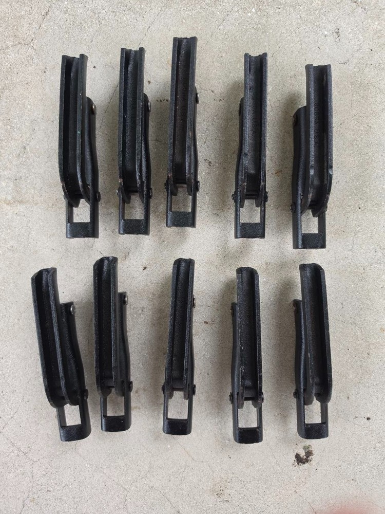 tree steps, 2 different kinds (10 qty folding, 4 qty fixed), selling as a set