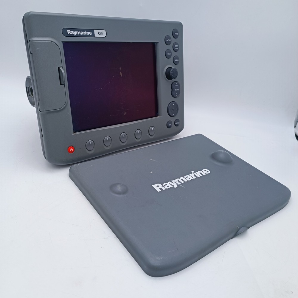 Raymarine C80 Chartplotter GPS Fishfinder Radar 8.4 LCD Display MFD E02020 Sonar