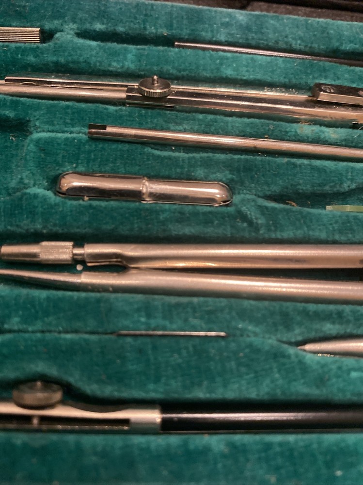 Micronta VTG Engineer's Compass Drafting tool Set Not Complete Germany