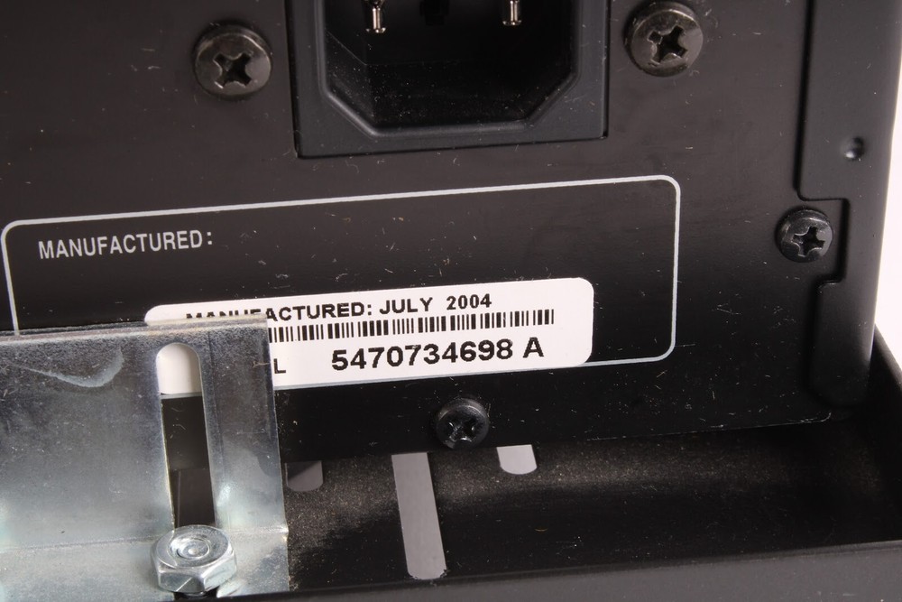 Integra CDC-3.4 Compact 6 Disc Carousel Changer W/ Middle Atlantic CDC3.4 Rack