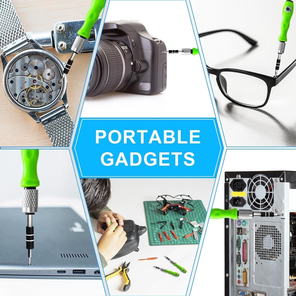 32 in 1 Small Precision Screwdriver Set, Tiny Magnetic Screwdriver Sets