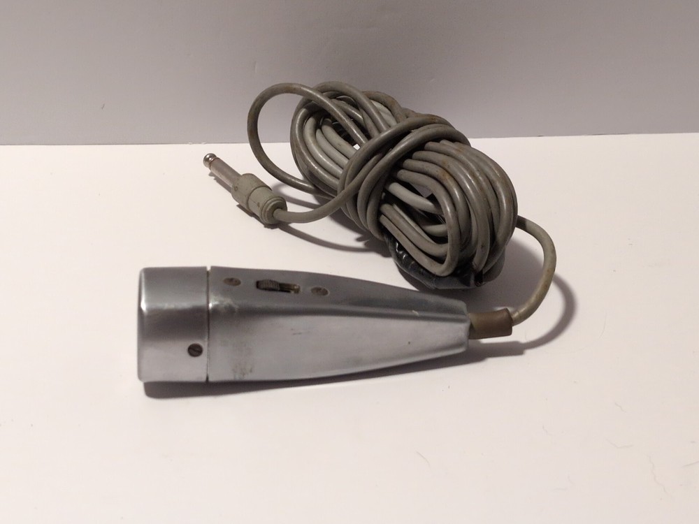 VINTAGE Square ASTATIC 332 HANDHELD MICROPHONE - Untested