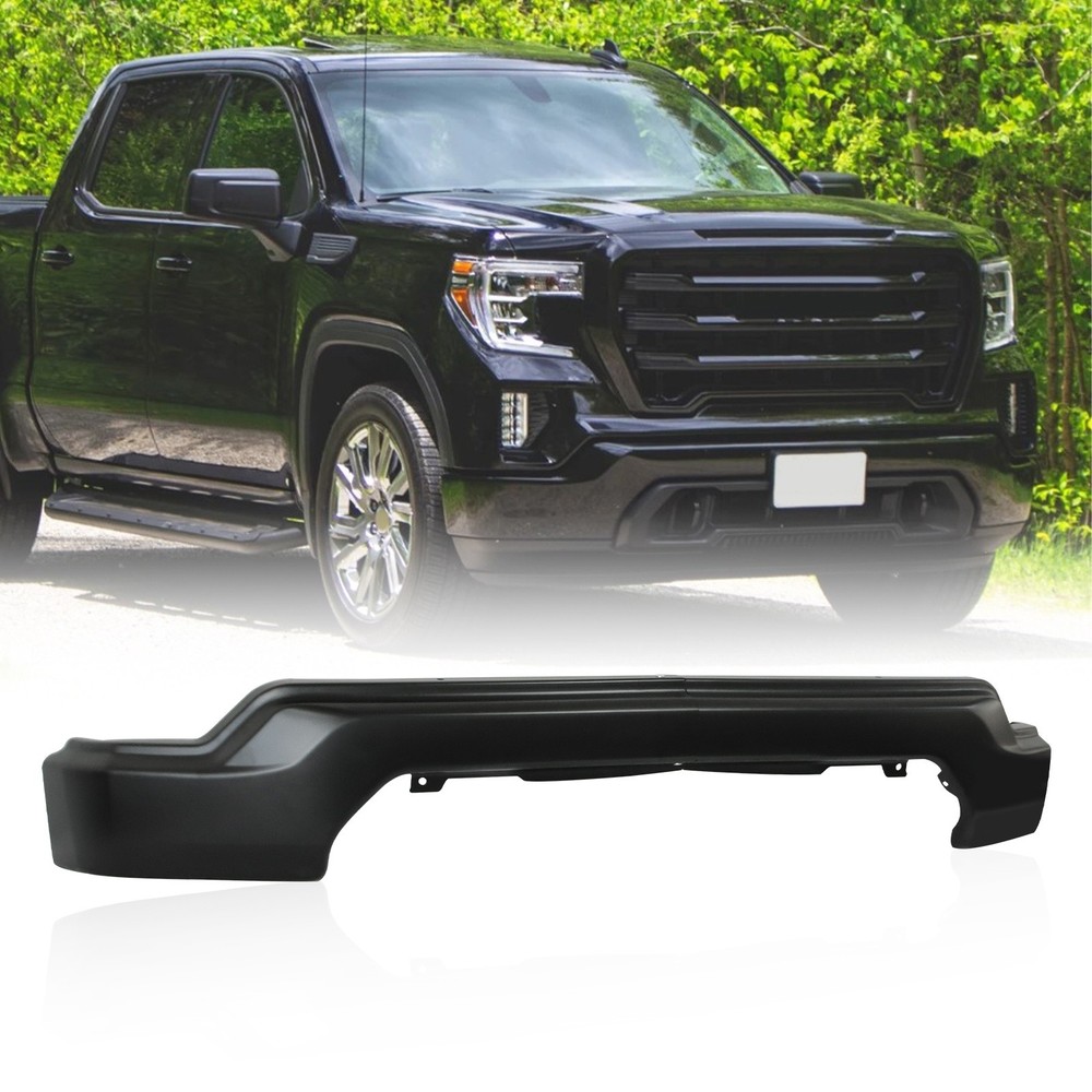 Front Bumper For 2019-2021 GMC Sierra 1500 Black