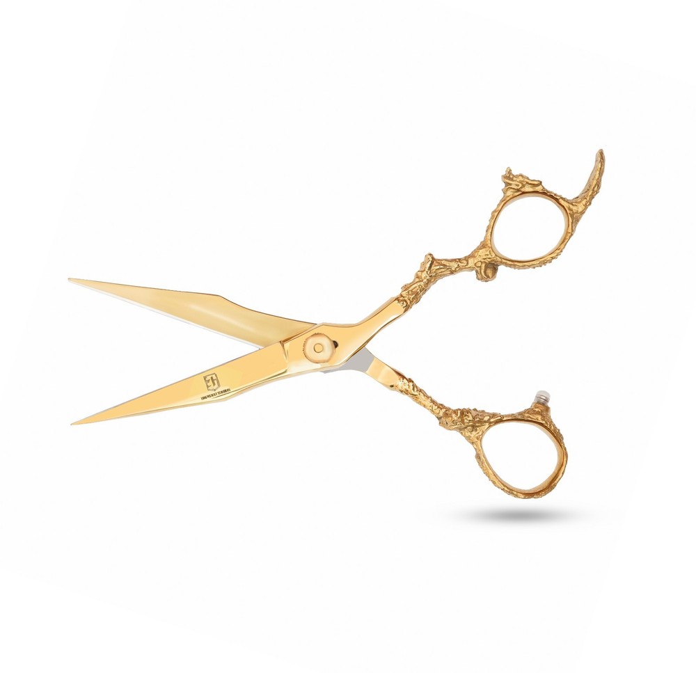 Golden Dragon Barber Scissors