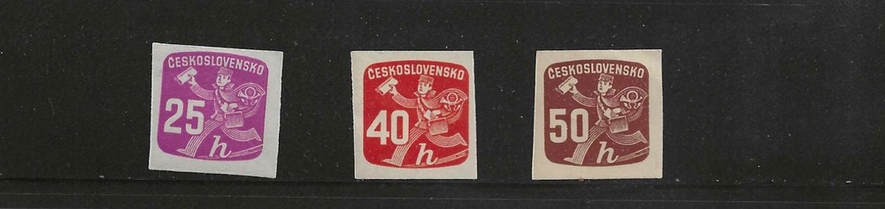 1944-47 Czechoslovakia plus extra stamps.