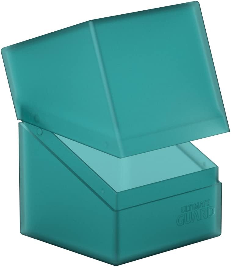 Ultimate Guard UGD010696 Boulder Deck Case, 100 Plus, standard size, malachite M
