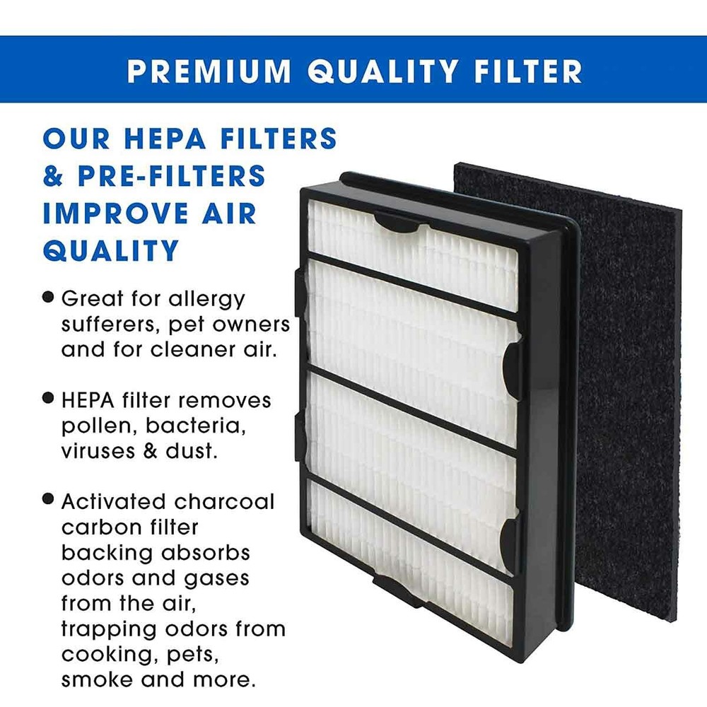 HAPF600 HEPA Filter Replacement for Holmes Air Purifier Replace HAP750 Filter
