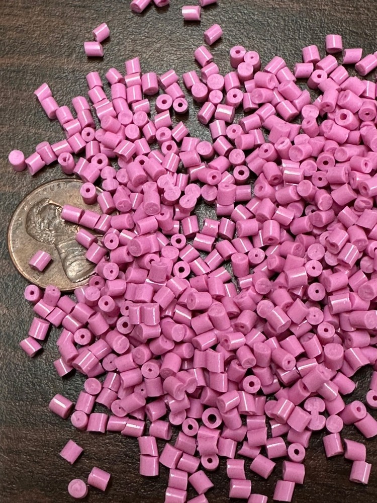 PP Plastic Pellets Polypropylene Resin Material Injection Molding Pink 10 Lbs