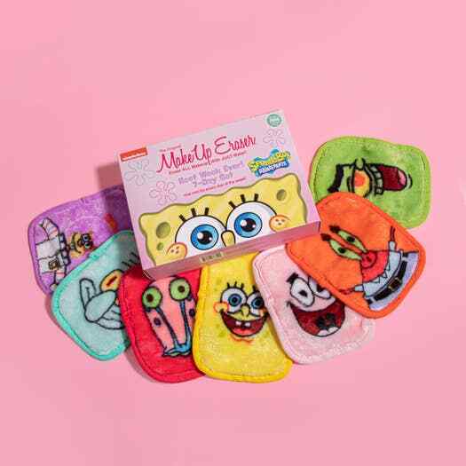 The Original MakeUp Eraser Spongebob 7 Day Set Limit Edition Patrick Gary Sandy