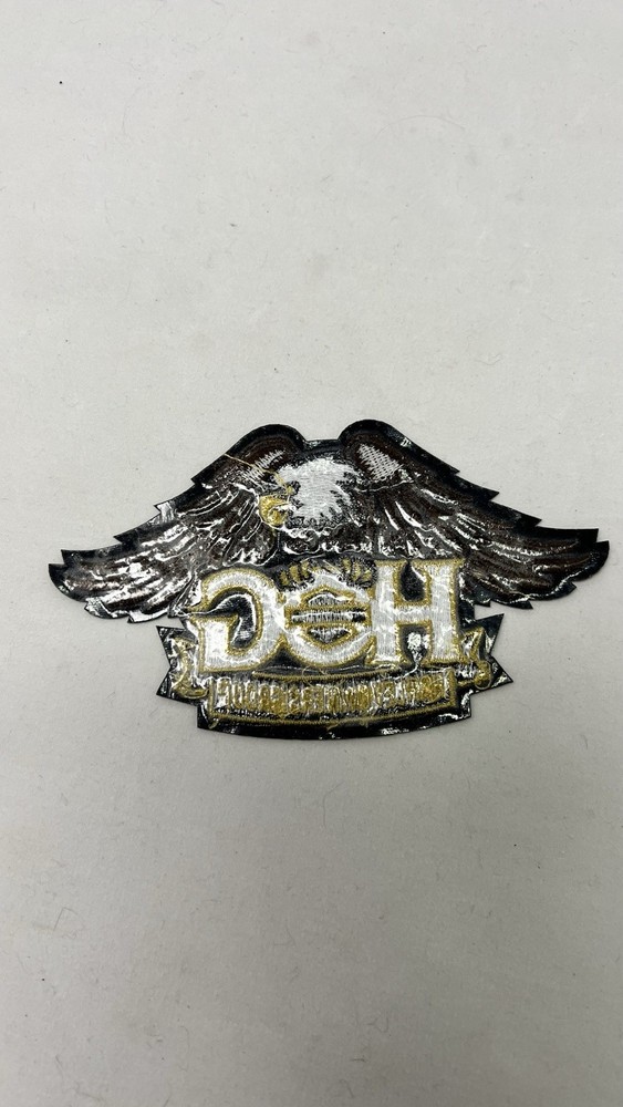 Harley Owners Group HOG Small Downwing Eagle Patch 5" x 2 3/4" NEW