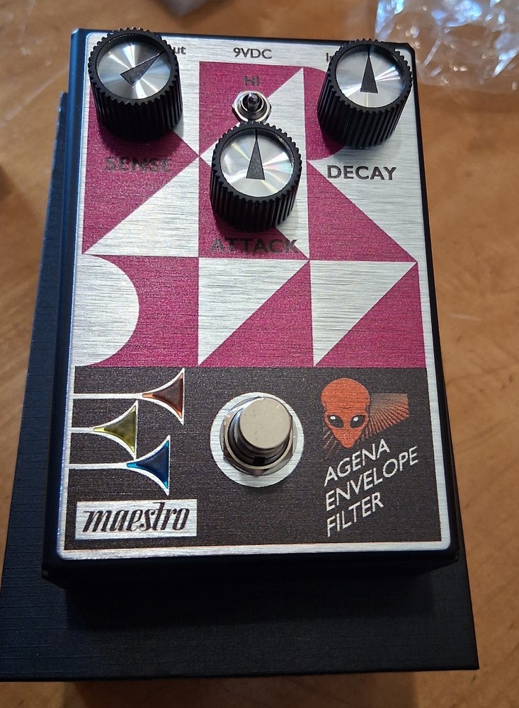 Maestro Agena Envelope Filter Effects Pedal