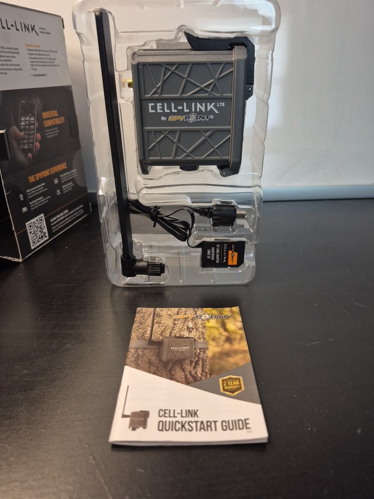 SPYPOINT Cell-Link Universal Cellular Trail Camera Adaptr Preowned Read Descript