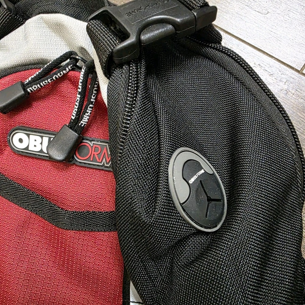 Obus Forme Backpack Kola II Red Black Ergonomic Hiking
