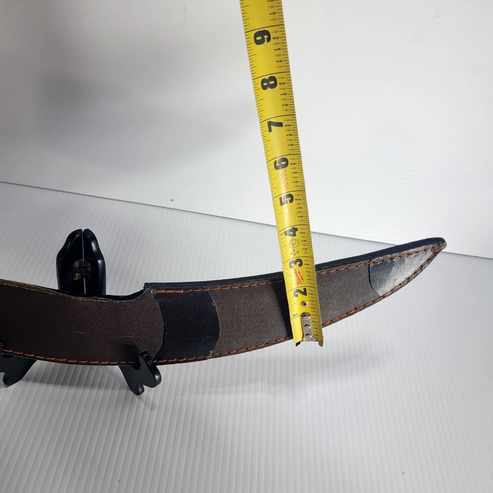 Sword replacment Leather Sheath 21" Long real leather ⭐️⭐️⭐️⭐️⭐️