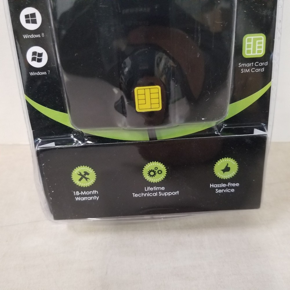 High Speed USB 1m Cable With USB Type A Connector Smart Card Reader