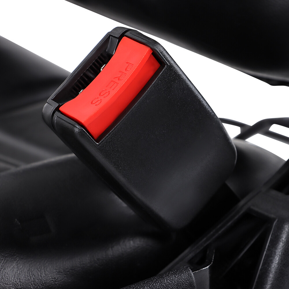 Universal Forklift Seat Fold Down Tractor Seat Adjustable Back & Seatbelt