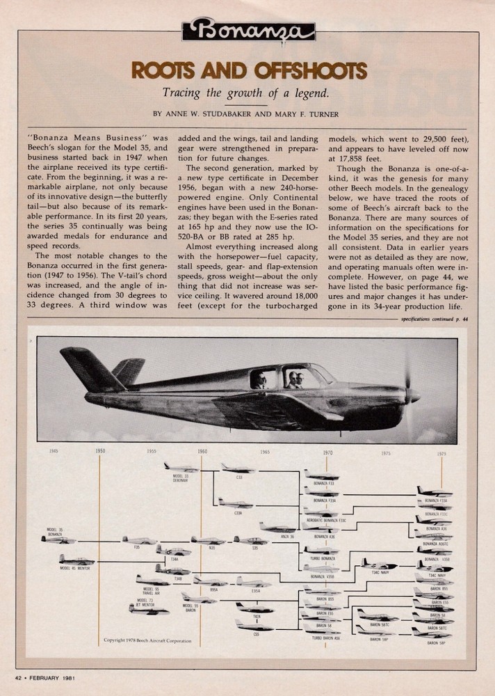 Beechcraft Bonanza Aircraft Report 8/4/2024a