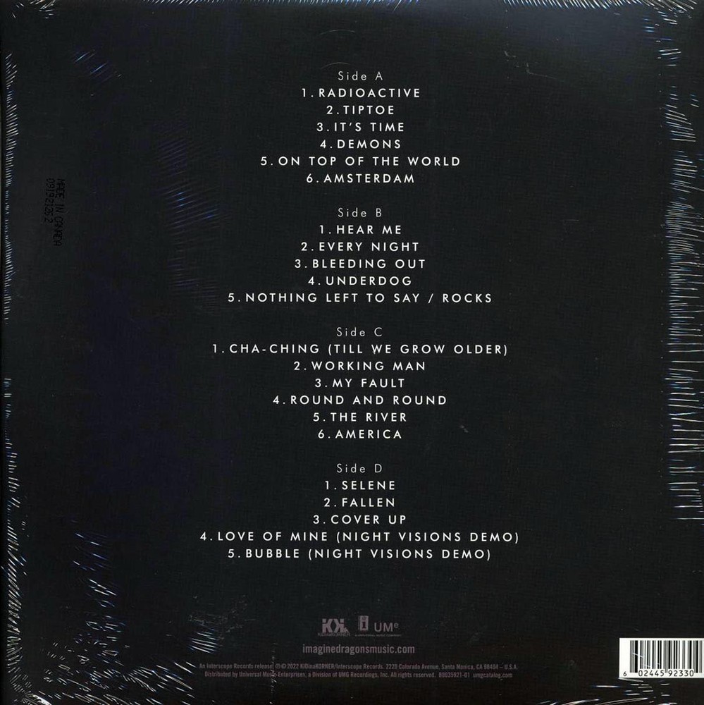 VINYL Imagine Dragons - Night Visions: Expanded Edition