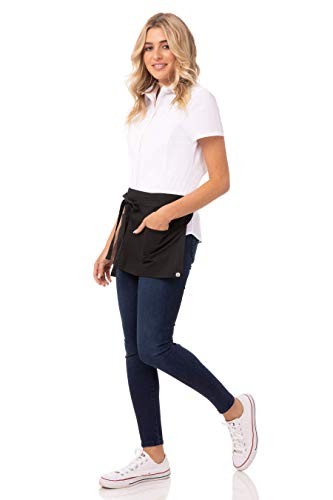 Unisex Waitress Apron Black (2 Pack)