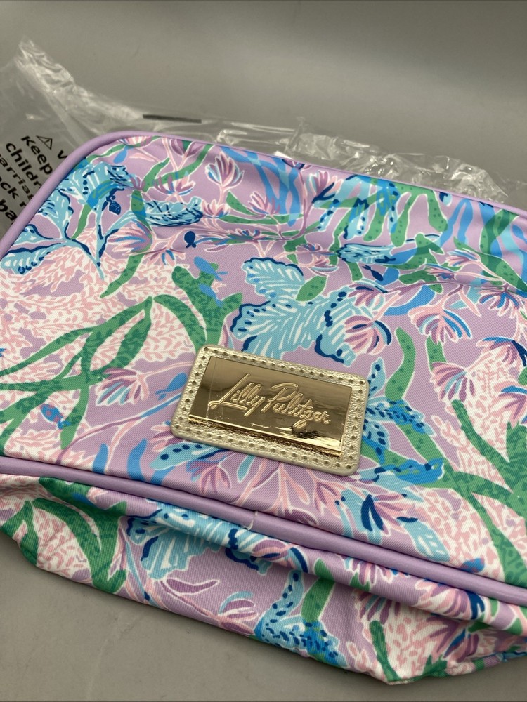 Lilly Pulitzer Lunch Box With Adjustable Strap Brand New