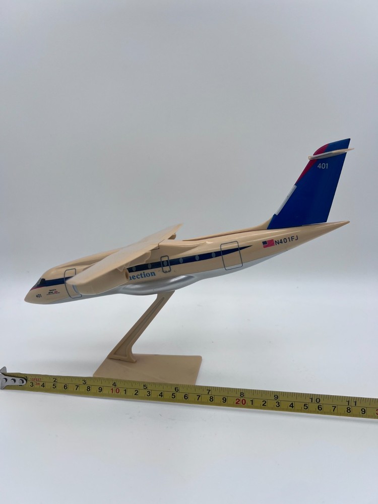 Delta Connection 328JET Model Airplane N401FJ Desktop Display