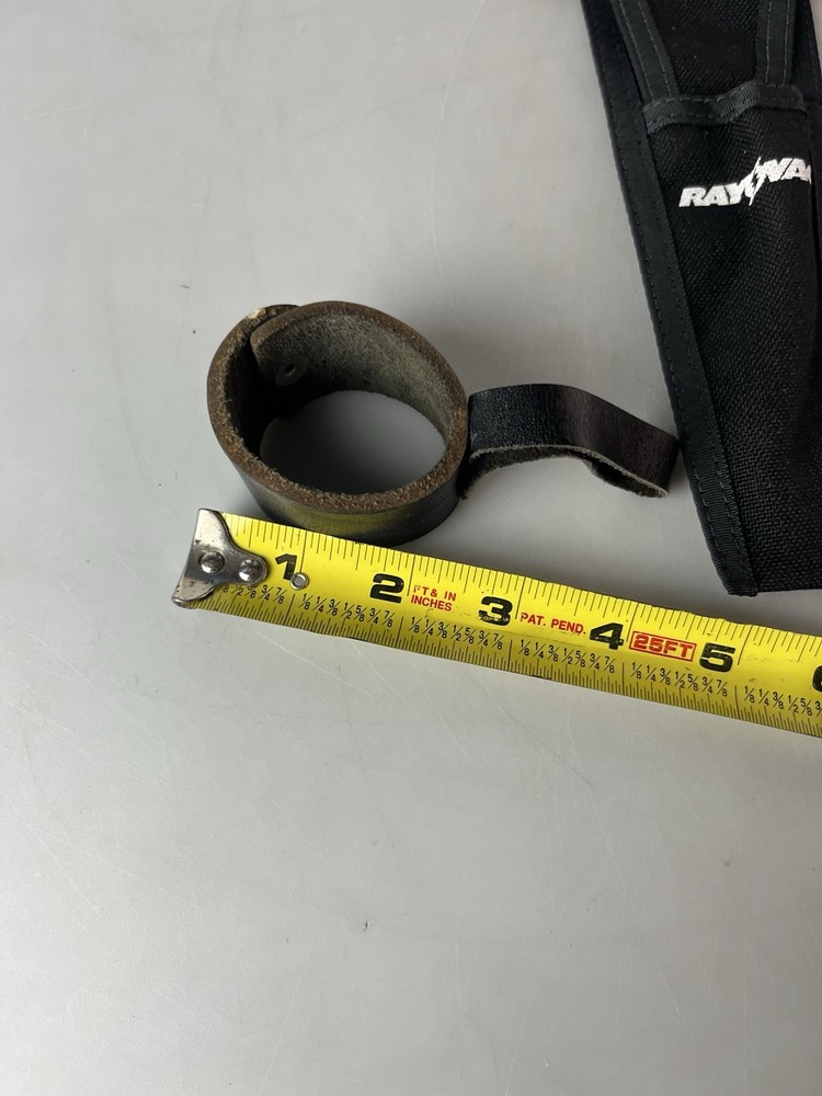 Vintage Heavy Duty Leather Flashlight Holders