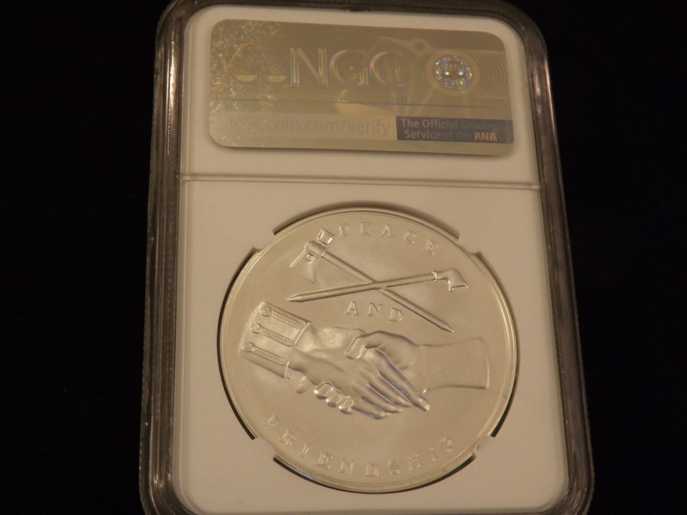 2018 JOHN ADAMS MEDAL NGC MS 70