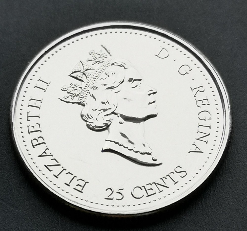 ***CANADA 25 CENTS COLOURED 2000 *** PRIDE ***