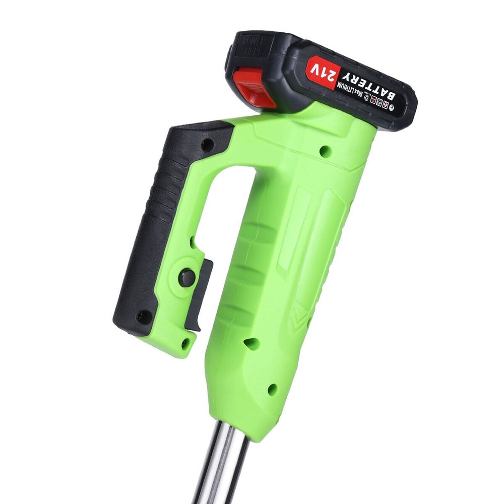 600W Cordless Electric Weed Eater Lawn Edger Grass String Trimmer with Battery